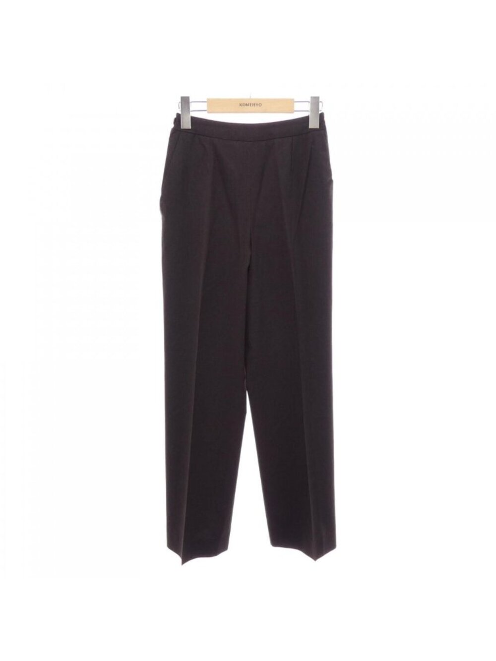 Hermes Vintage H Button Double Side Zip Pants